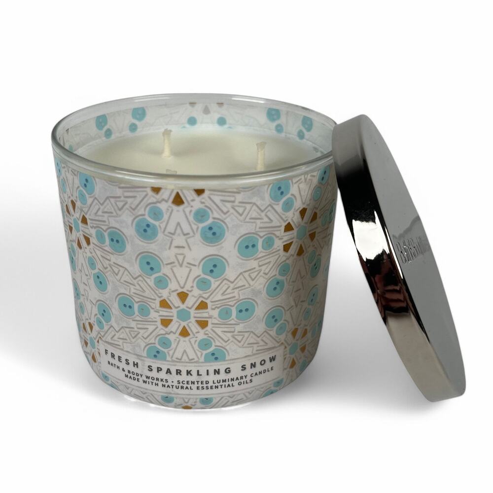 Fresh Sparkling Snow Jar Candle Bath & Body Works